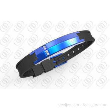 Blue Germanium Bracelets Powerful Magnets for Health  , bea